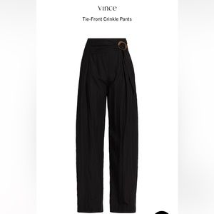 Vince Crinkle pants, NWT